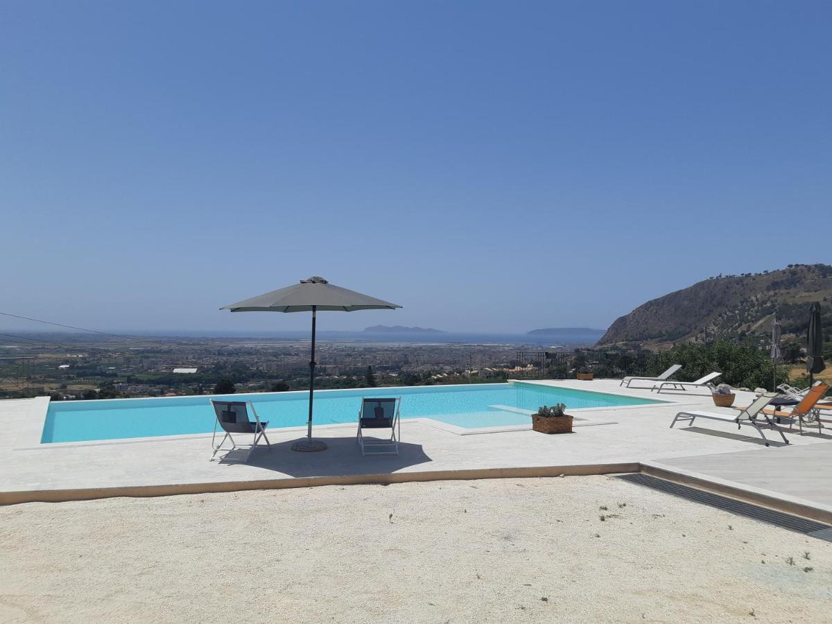 Tenuta Torrebianca Villa Con Piscina Panoramica Ериче Екстер'єр фото